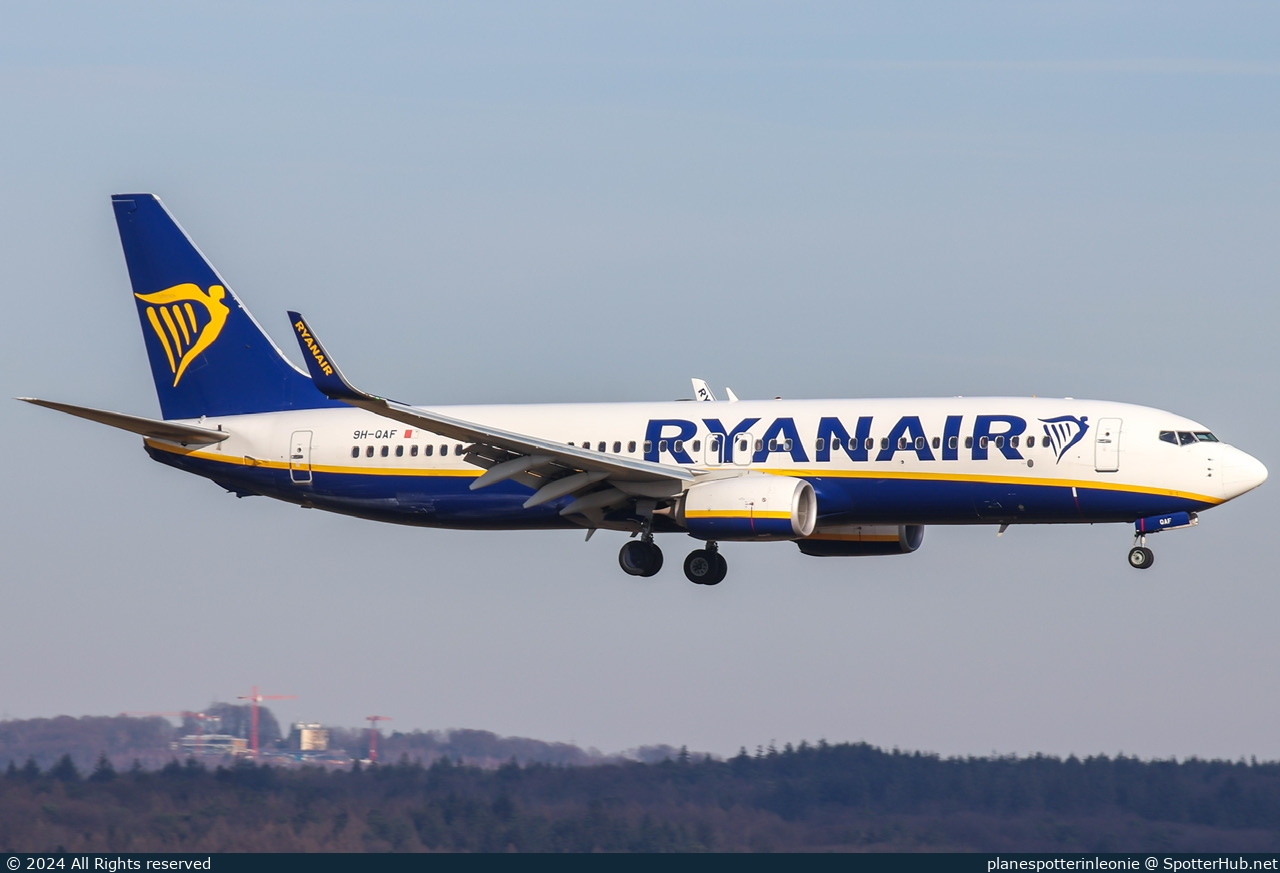 Photo of 9H-QAF - Boeing 737-8AS operated by Ryanair (opb Malta Air)