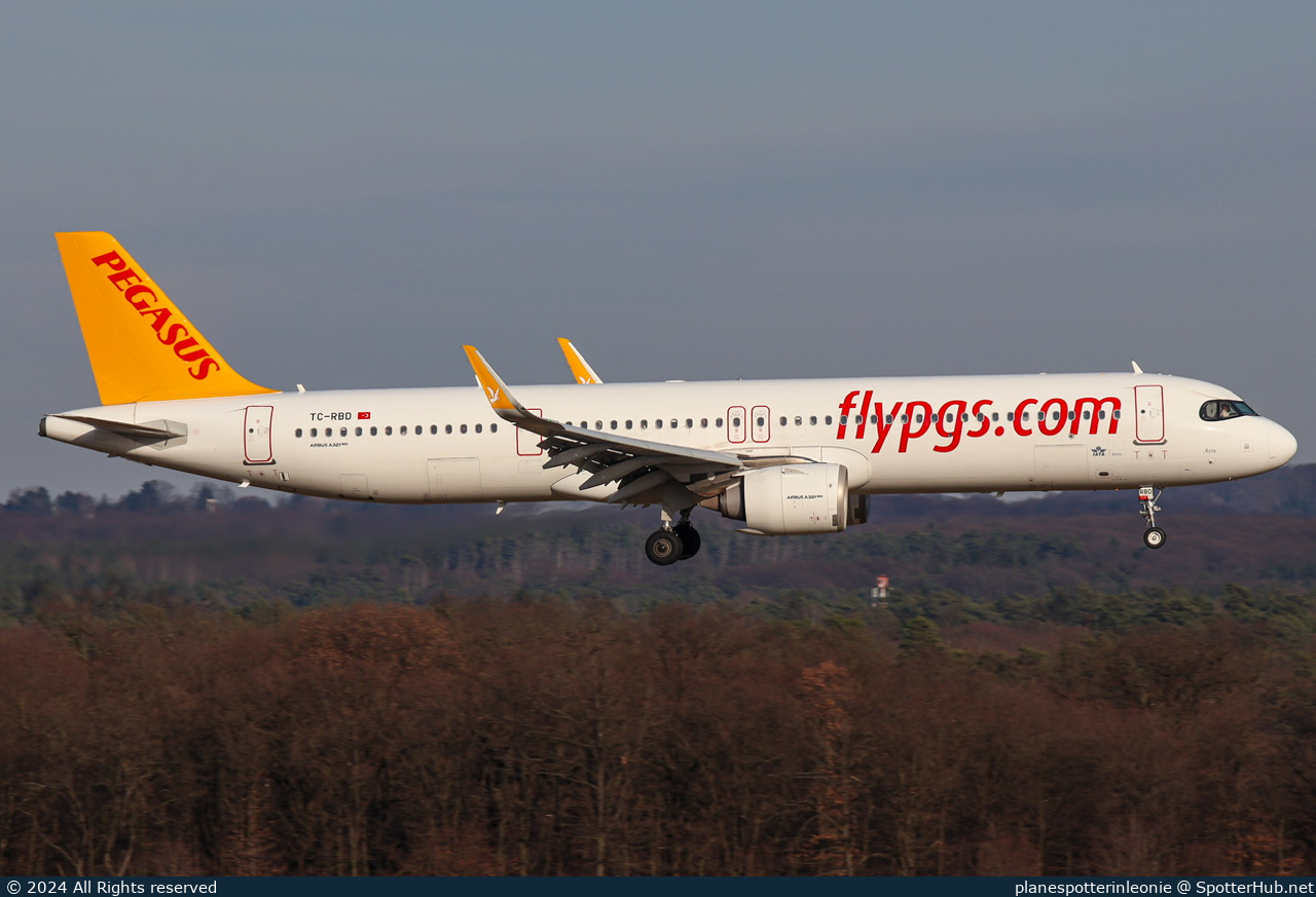 Photo of TC-RBD - Airbus A321-251NX operated by Pegasus Airlines