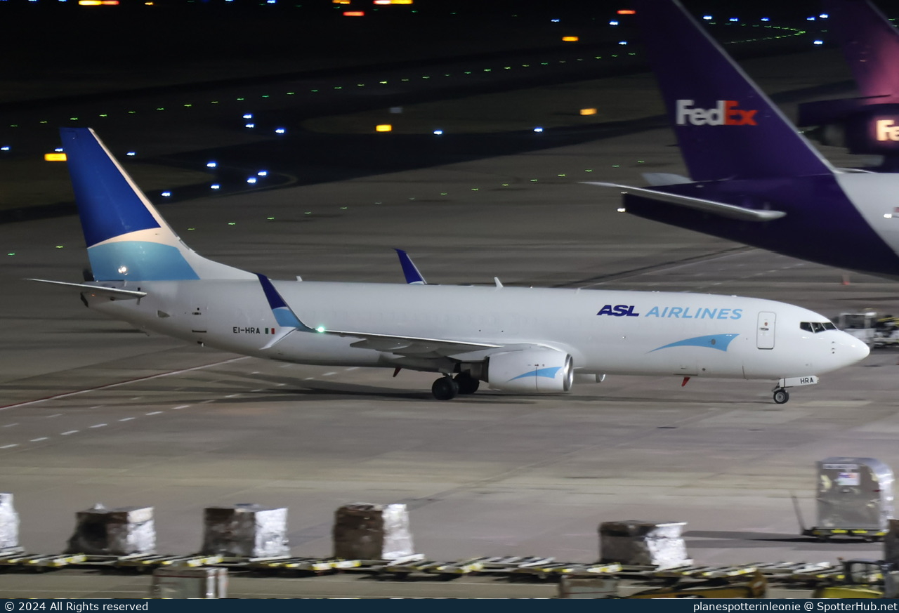 Photo of EI-HRA - Boeing 737-8BK(BCF) operated by ASL Airlines Ireland