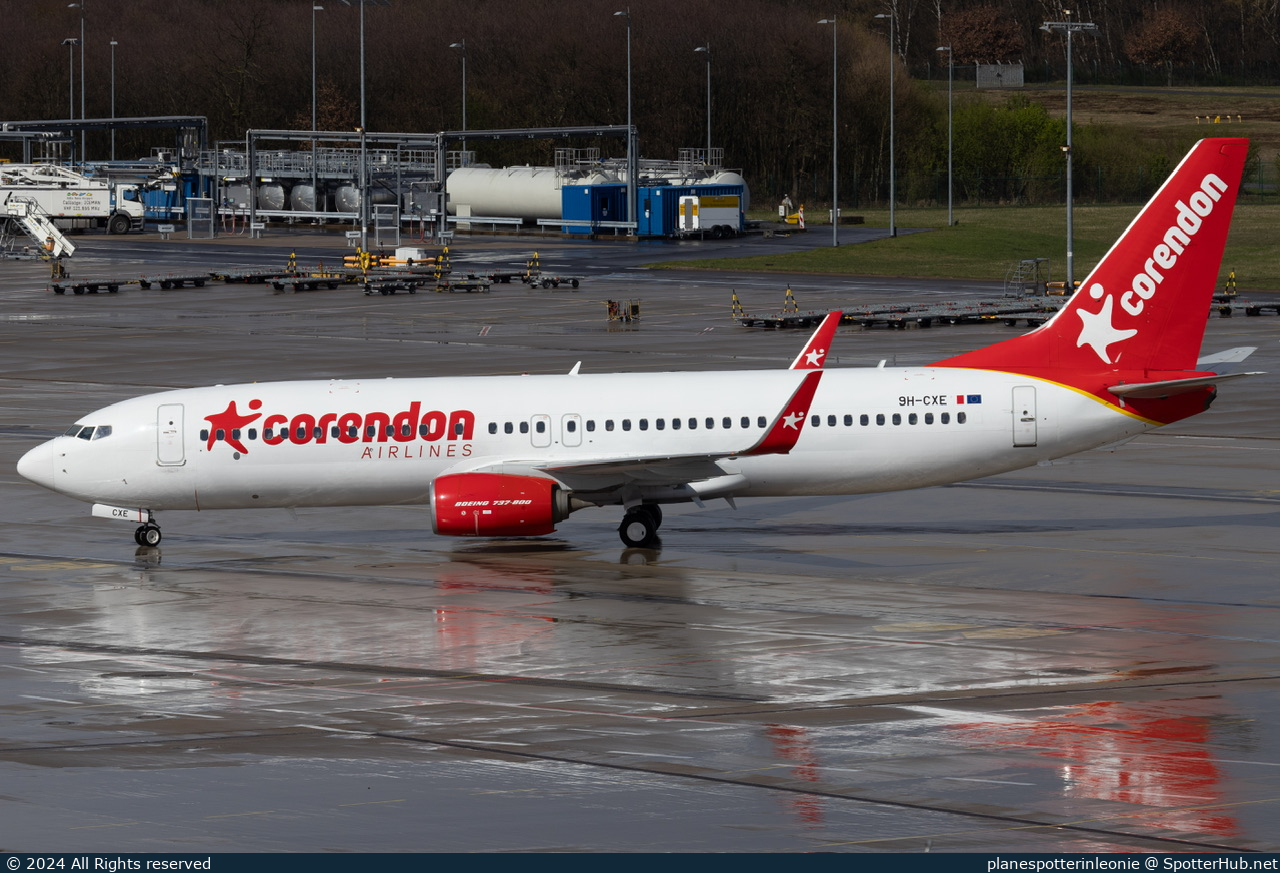 Photo of 9H-CXE - Boeing 737-8GP operated by Corendon Airlines Europe