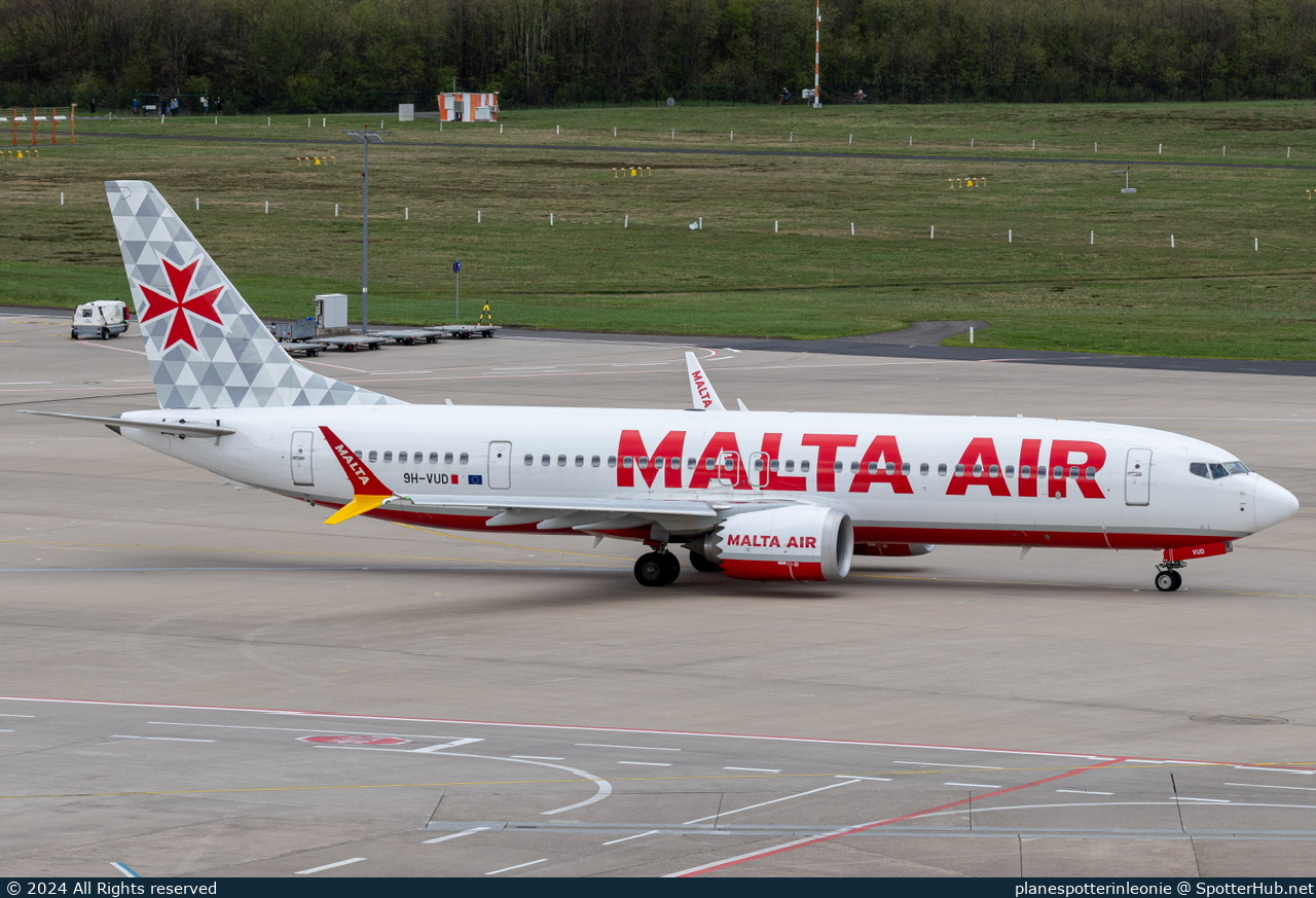Photo of 9H-VUD - Boeing 737 MAX 8-200 operated by Malta Air