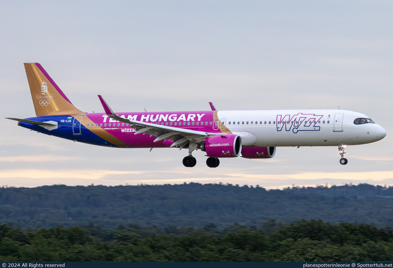Photo of HA-LGI - Airbus A321-271NX operated by Wizz Air