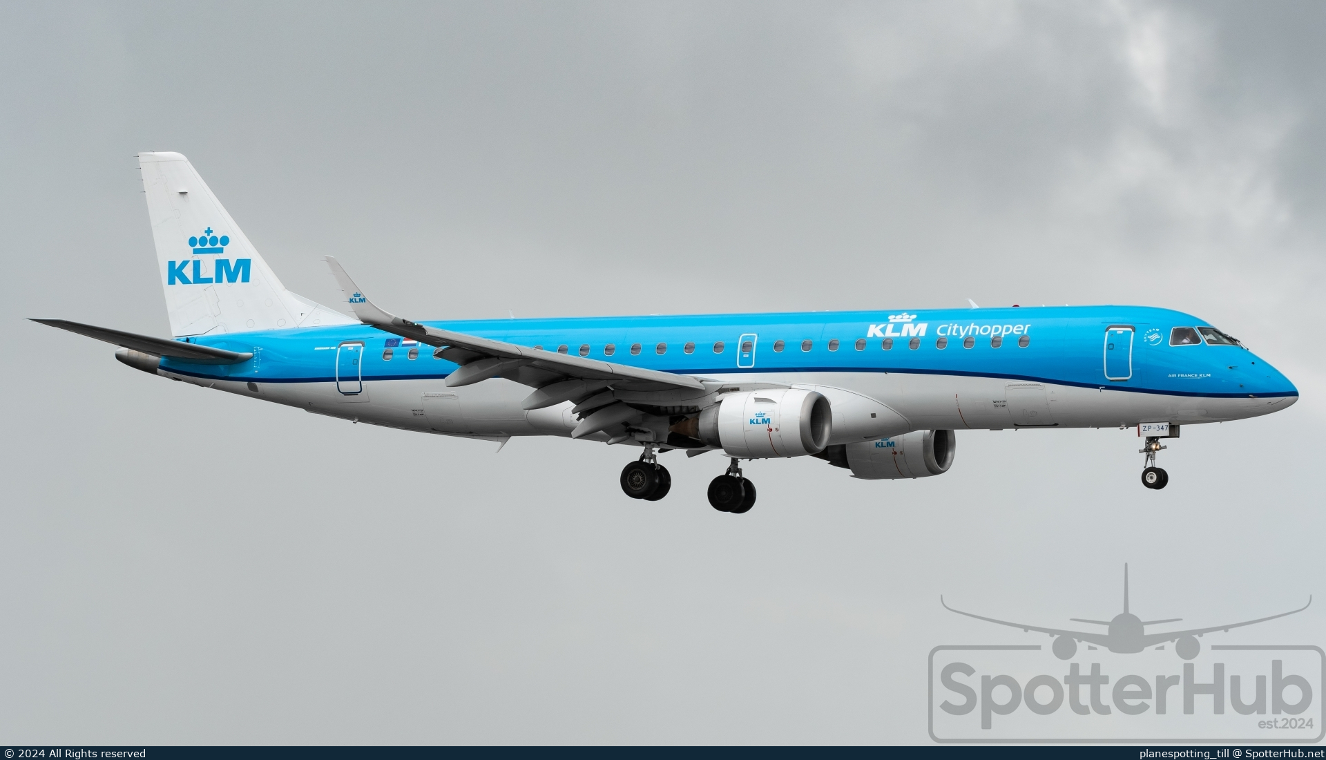 Photo of PH-EZP - Embraer ERJ-190STD operated by KLM Cityhopper