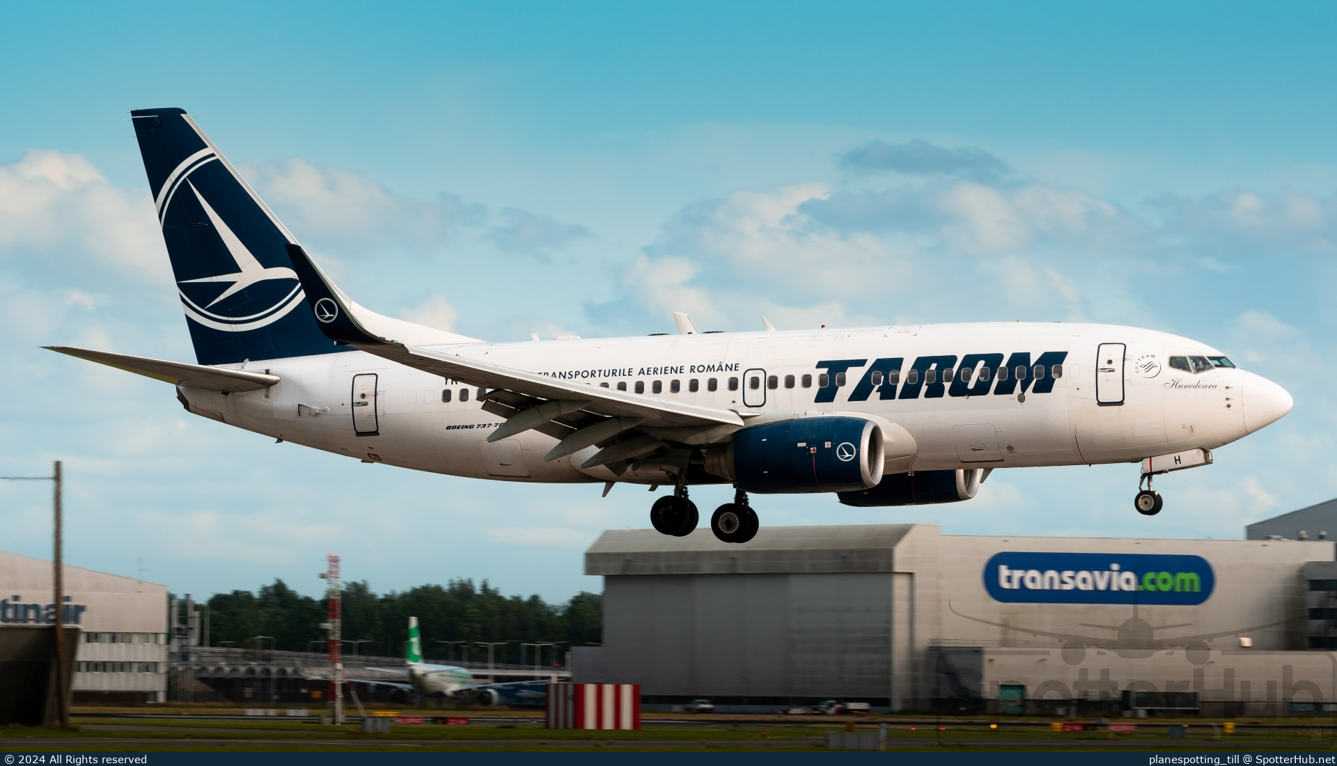 Photo of YR-BGH - Boeing 737-78J operated by Tarom - Romanian Air Transport
