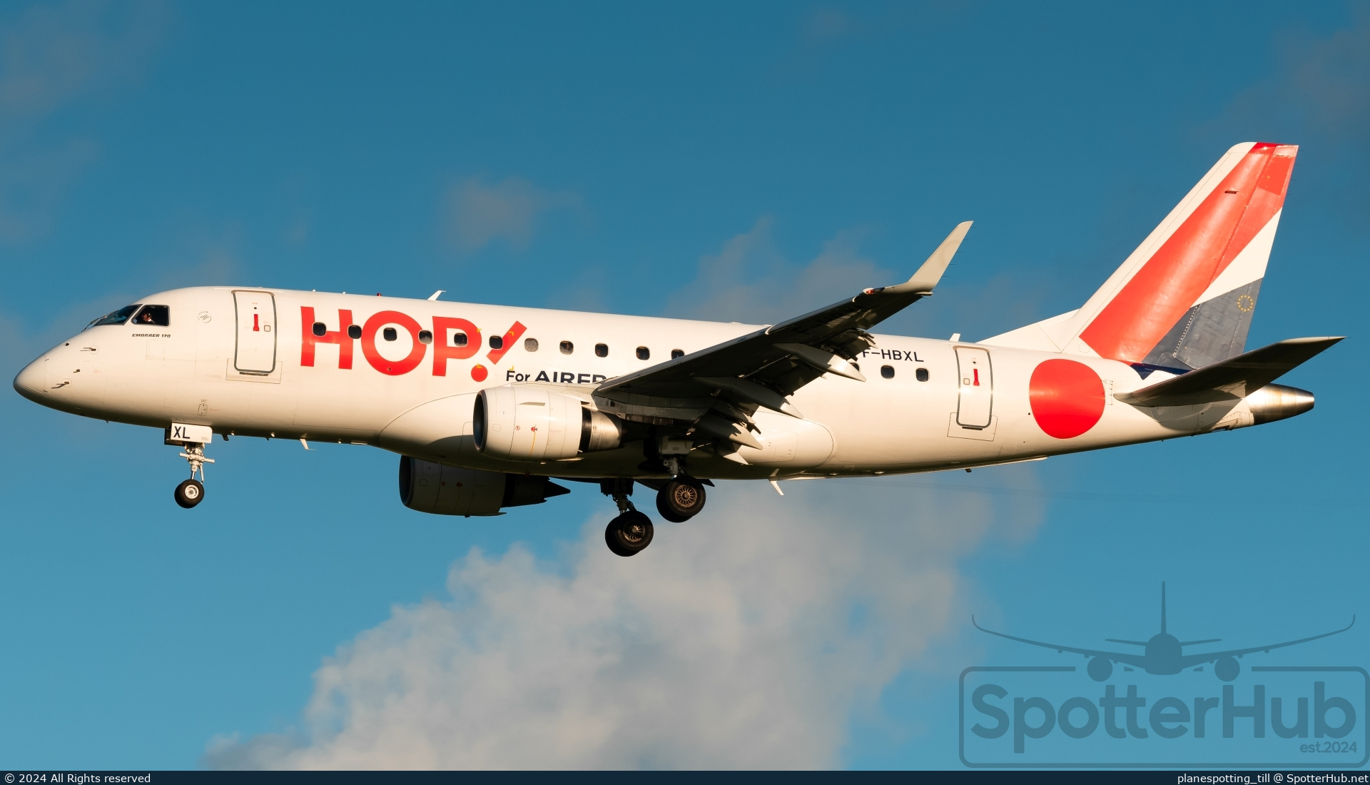 Photo of F-HBXL - Embraer ERJ-170LR operated by Air France HOP