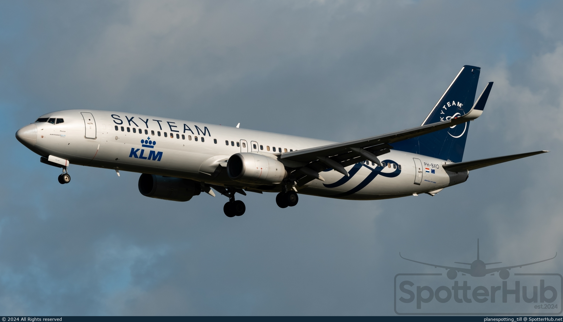 Photo of PH-BXO - Boeing 737-9K2 operated by KLM Royal Dutch Airlines