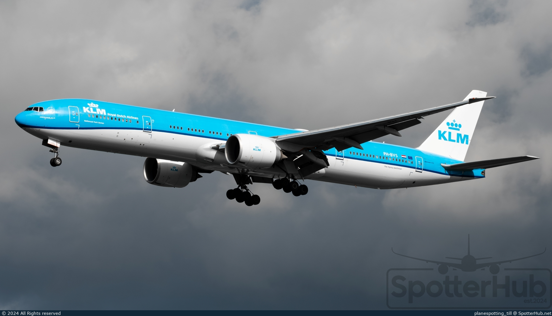 Photo of PH-BVS - Boeing 777-306(ER) operated by KLM Royal Dutch Airlines