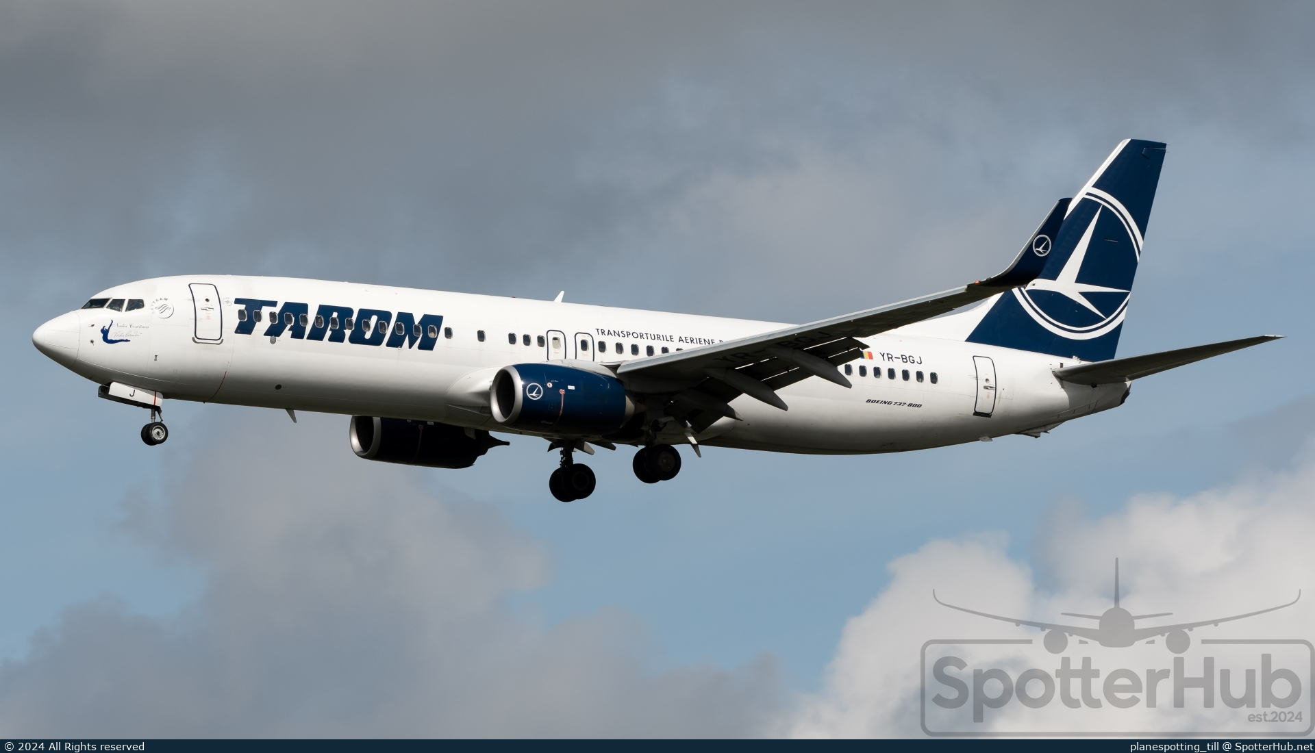 Photo of YR-BGJ - Boeing 737-82R operated by Tarom - Romanian Air Transport