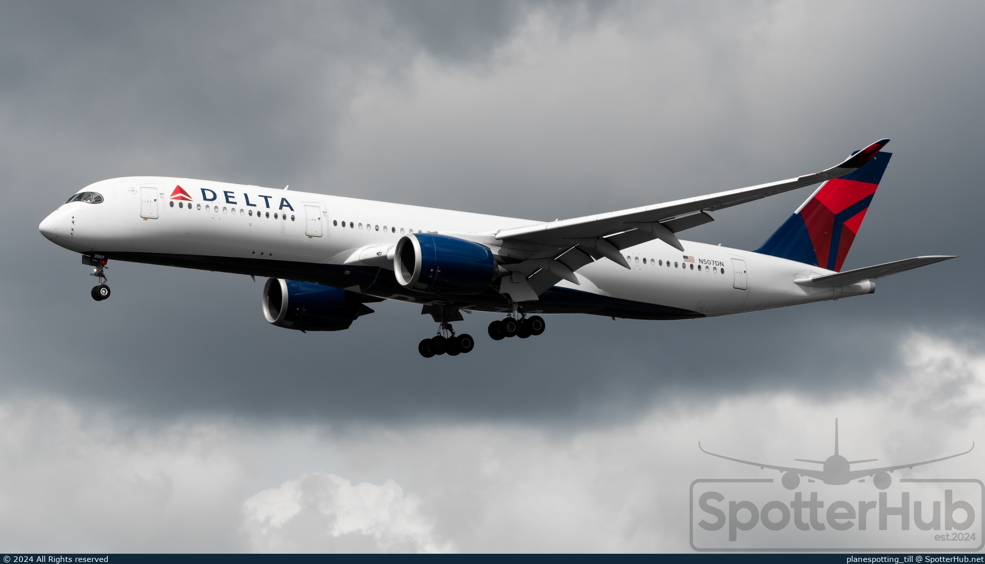 Photo of N507DN - Airbus A350-941 operated by Delta Air Lines