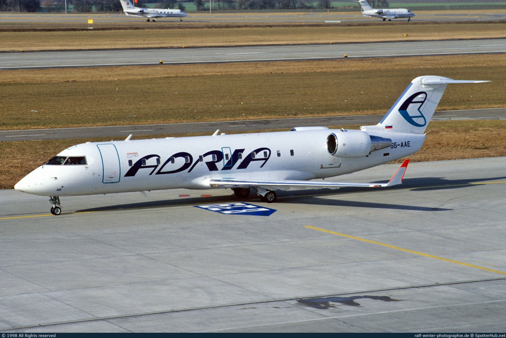 Photo of S5-AAE - Bombardier CRJ-200LR operated by Adria Airways