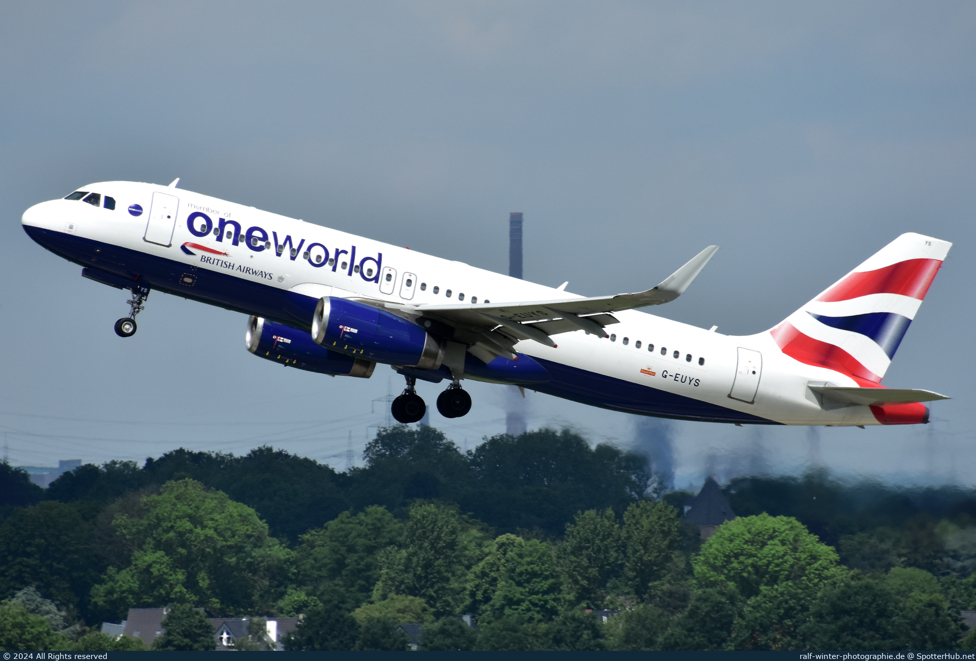 Photo of G-EUYS - Airbus A320-232 operated by British Airways