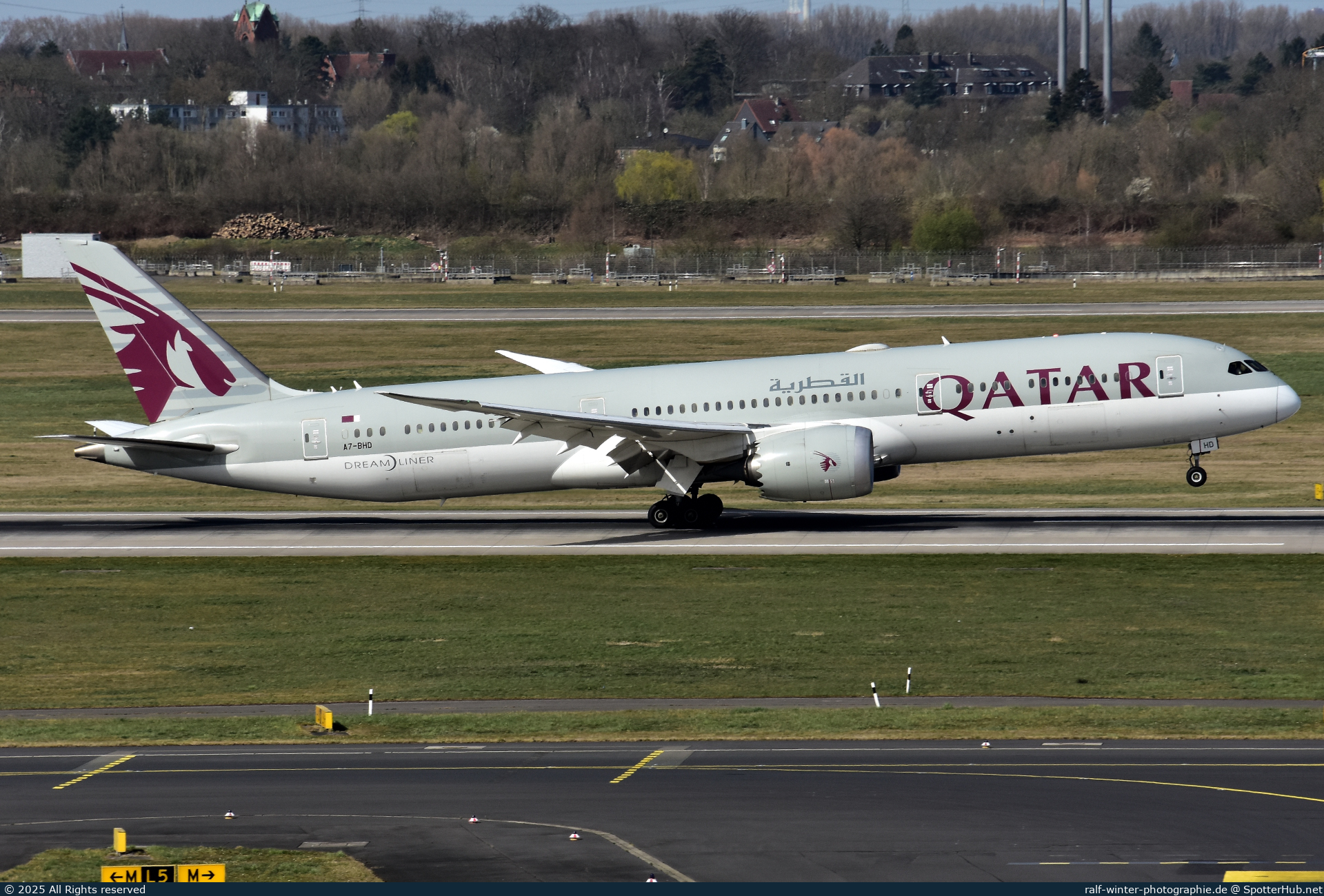 Photo of A7-BHD - Boeing 787-9 Dreamliner operated by Qatar Airways