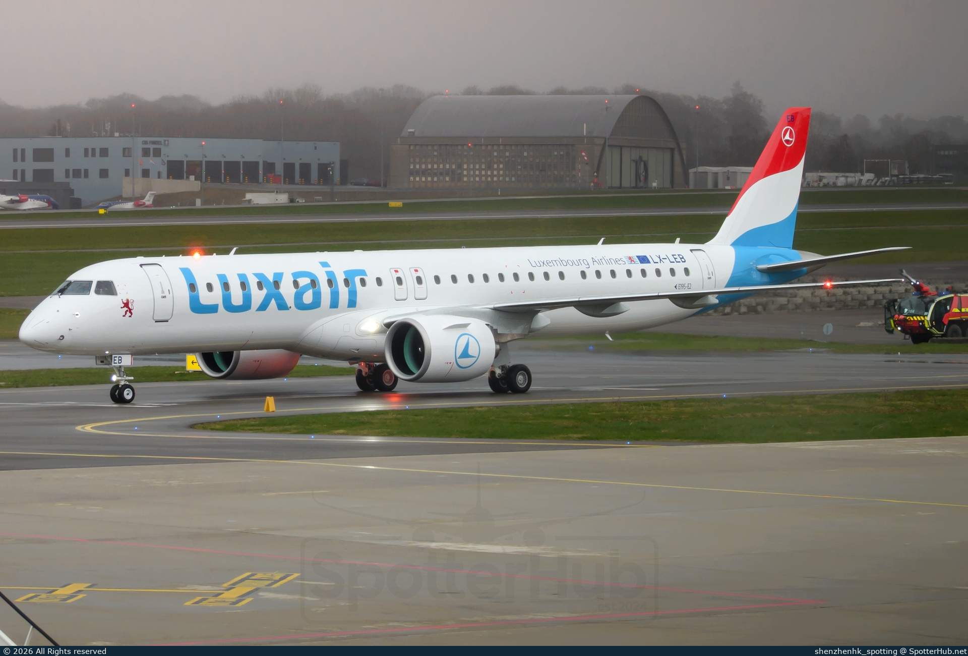 Photo of LX-LEB - Embraer ERJ-195-E2 operated by Luxair