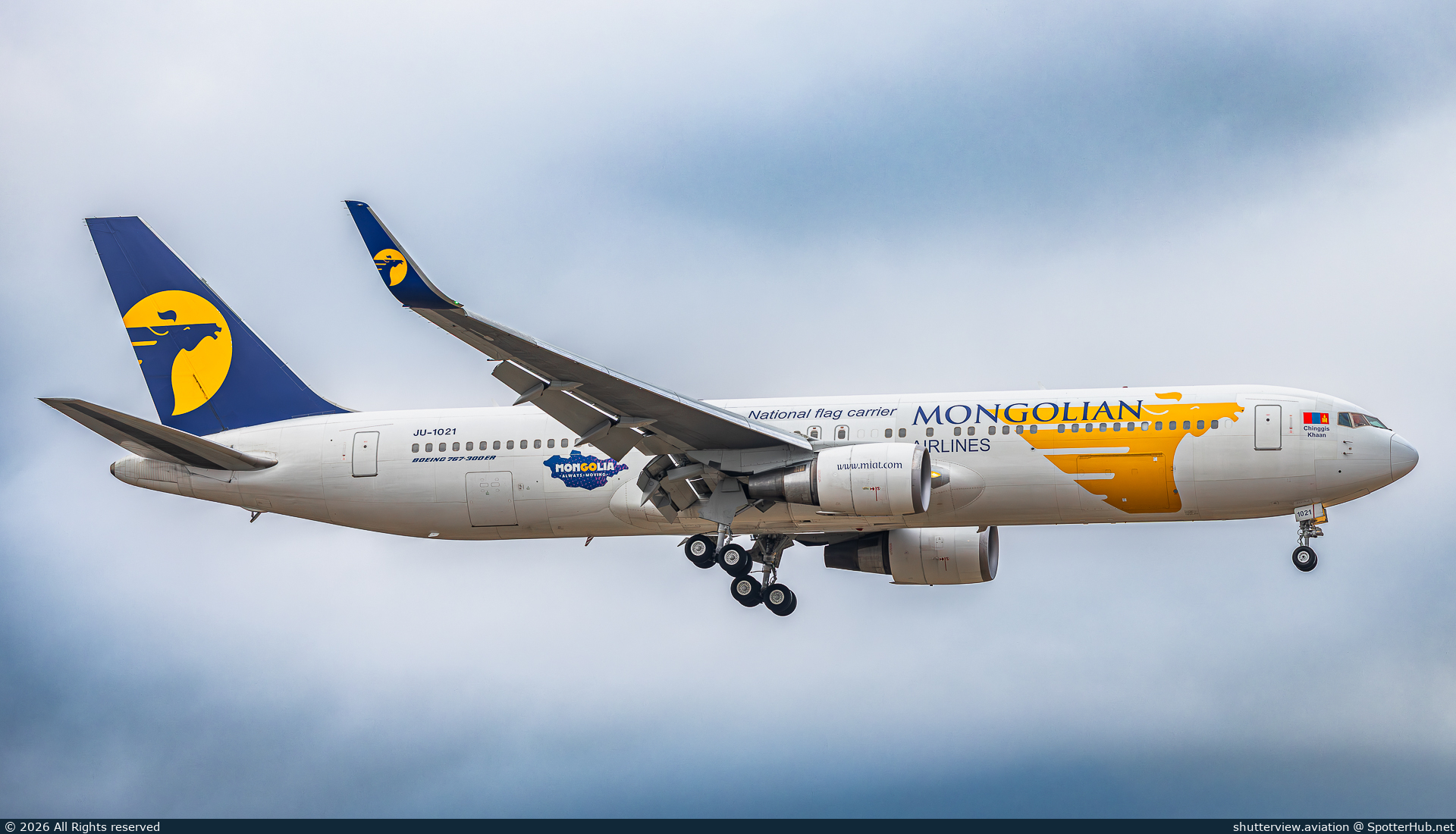Photo of JU-1021 - Boeing 767-34G(ER) operated by MIAT Mongolian Airlines