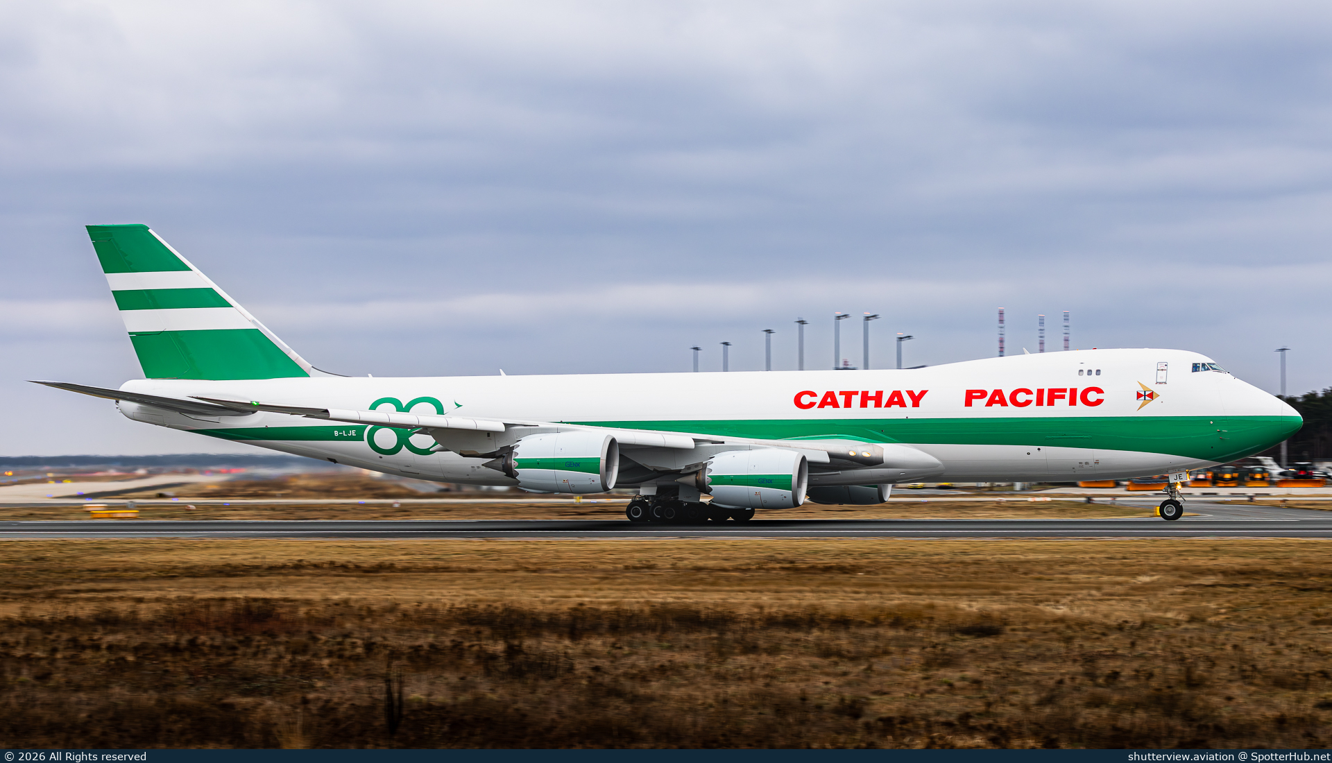 Photo of B-LJE - Boeing 747-867F operated by Cathay Pacific Cargo