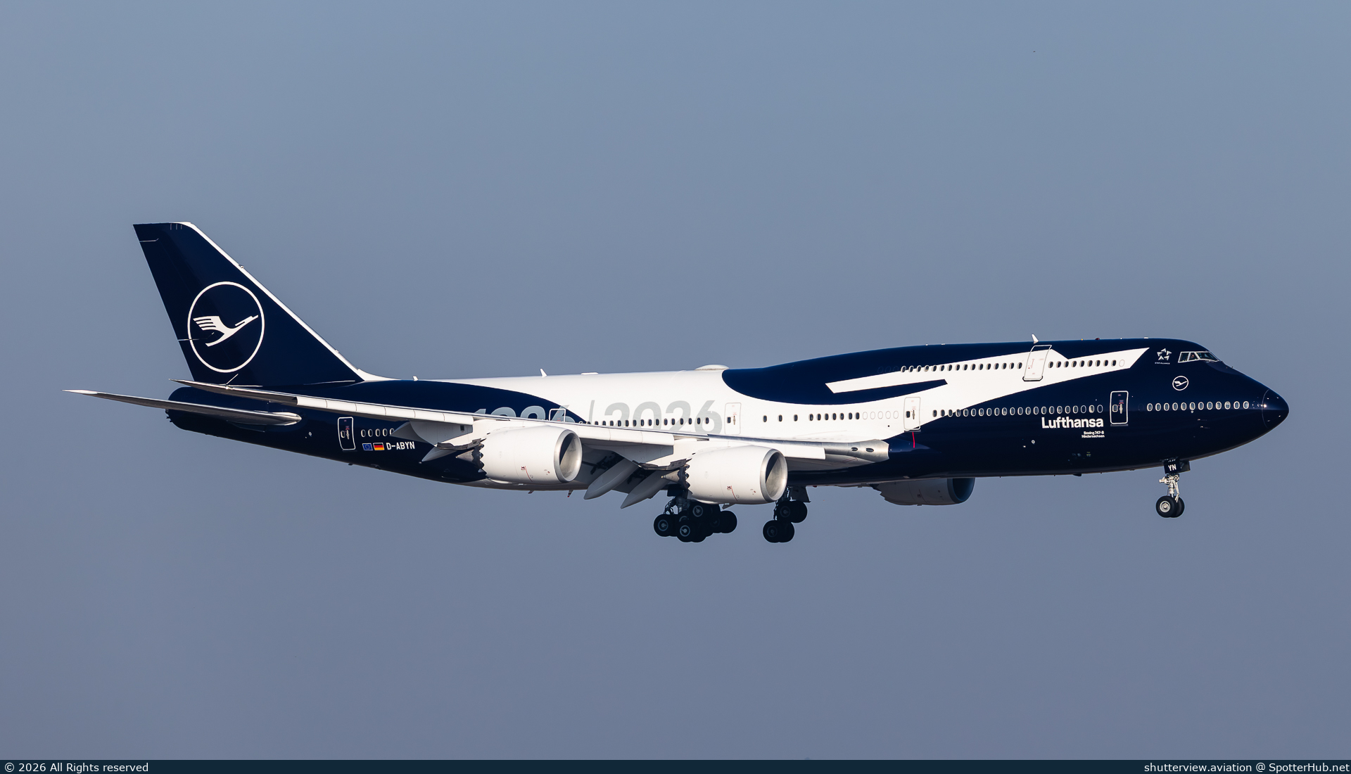 Photo of D-ABYN - Boeing 747-830 operated by Lufthansa