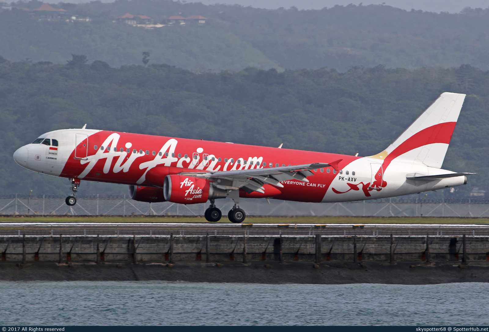 Photo of PK-AXV - Airbus A320-216 operated by Indonesia AirAsia