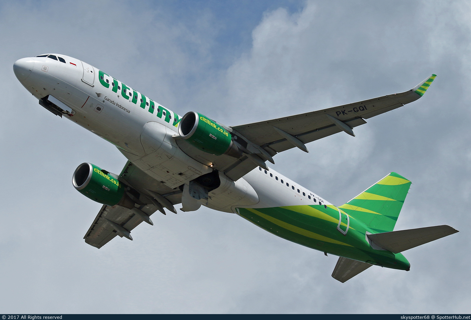 Photo of PK-GQI - Airbus A320-214 operated by Citilink