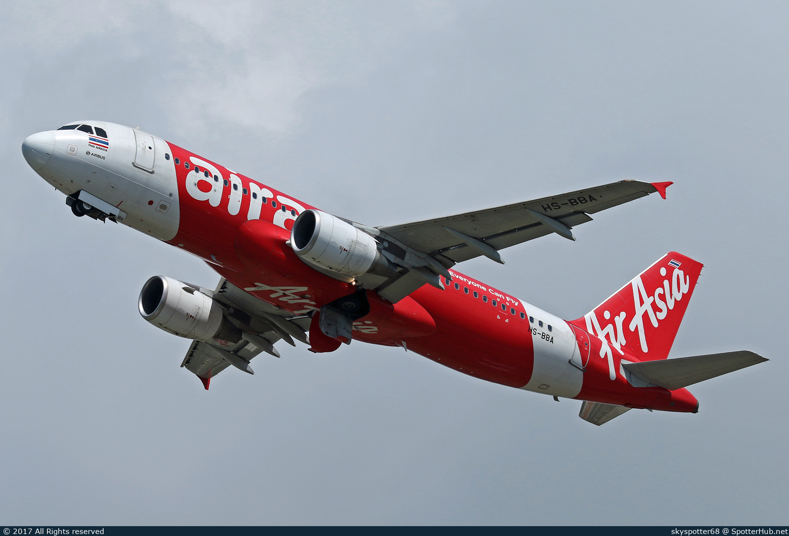 Photo of HS-BBA - Airbus A320-214 operated by Thai AirAsia