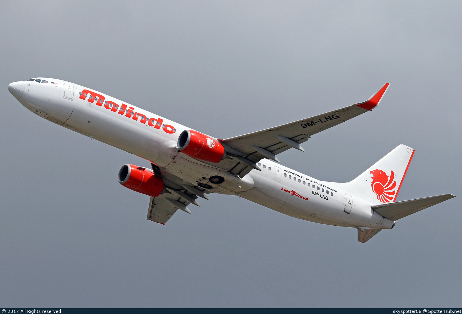 Photo of 9M-LNG - Boeing 737-9GP(ER) operated by Malindo Air