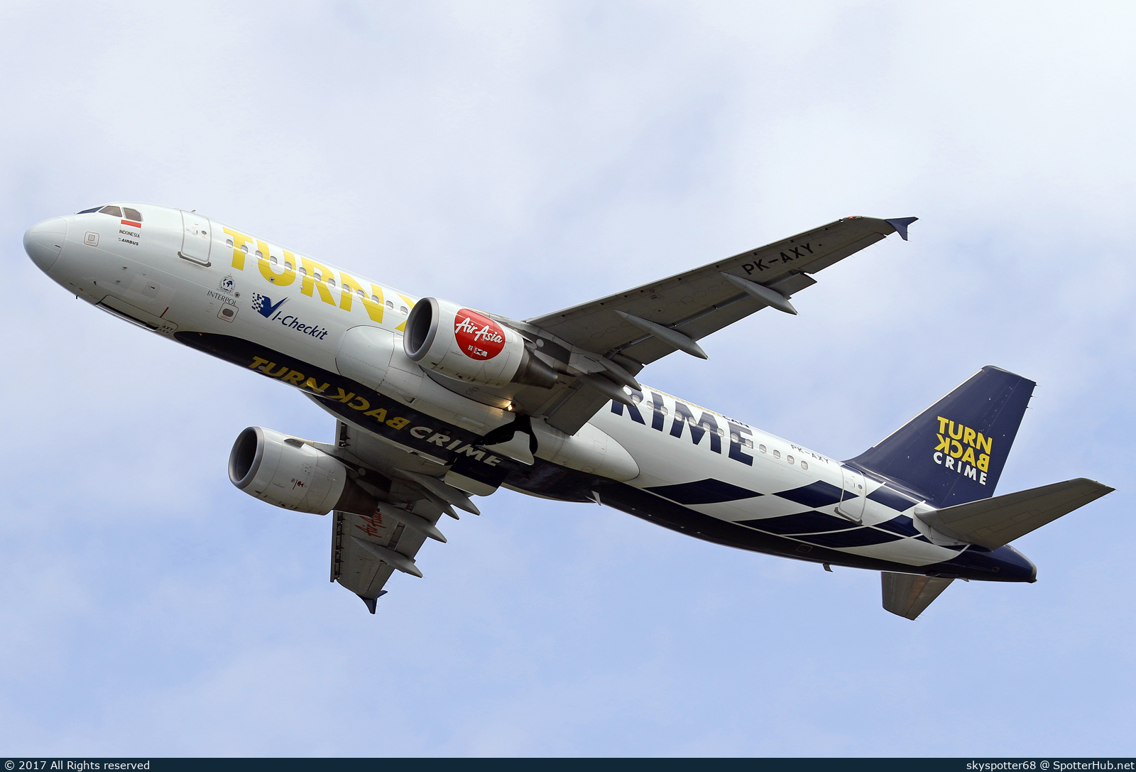 Photo of PK-AXY - Airbus A320-216 operated by Indonesia AirAsia
