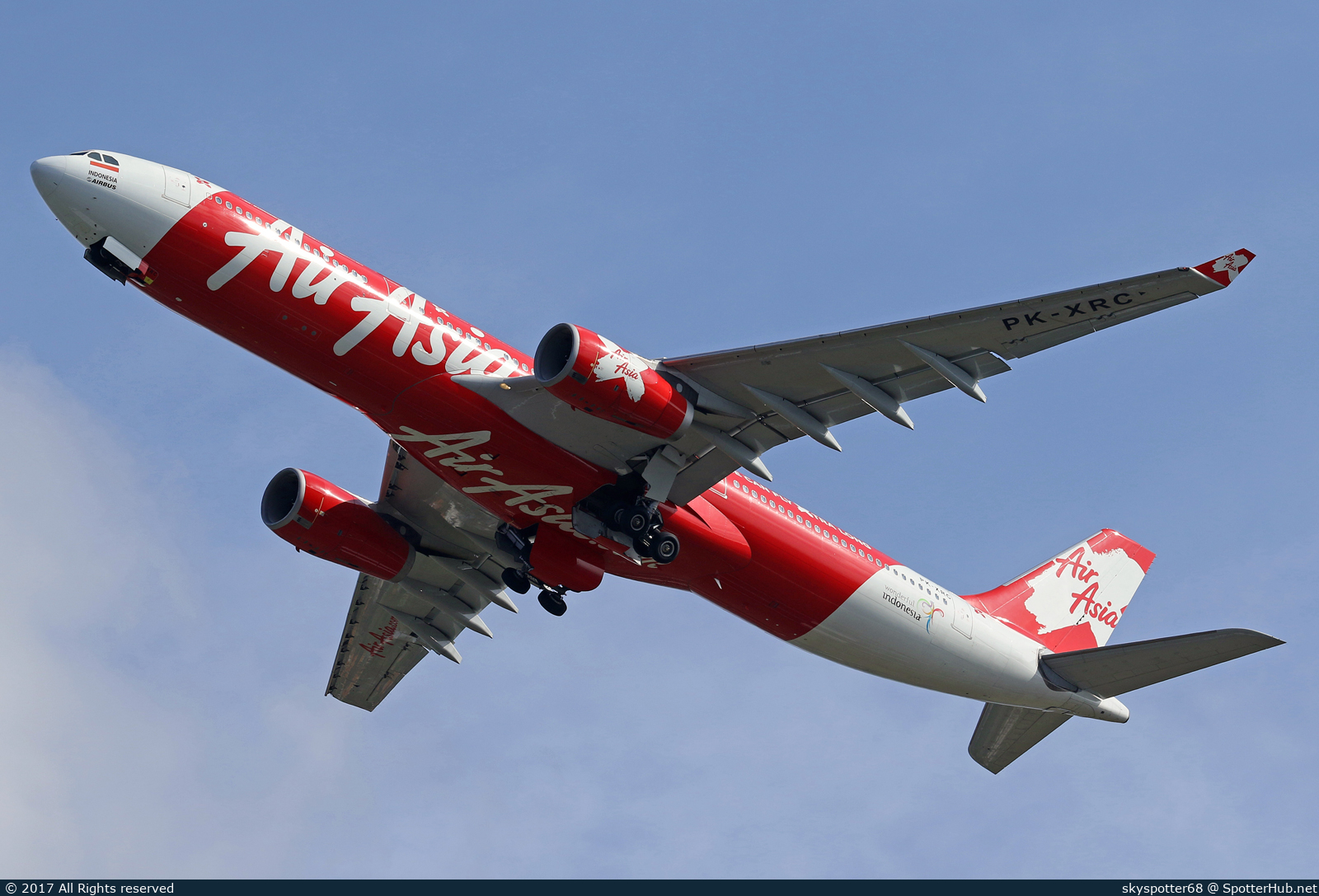 Photo of PK-XRC - Airbus A330-343 operated by Indonesia AirAsia X