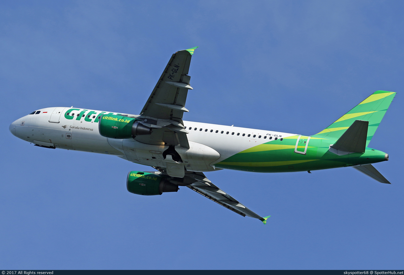 Photo of PK-GLN - Airbus A320-214 operated by Citilink