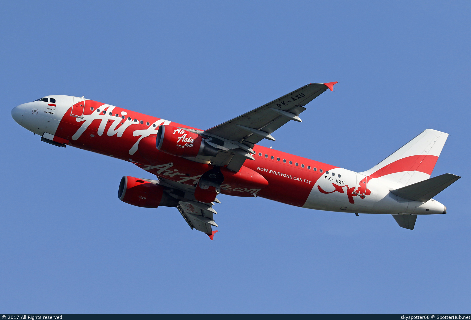 Photo of PK-AXU - Airbus A320-216 operated by Indonesia AirAsia