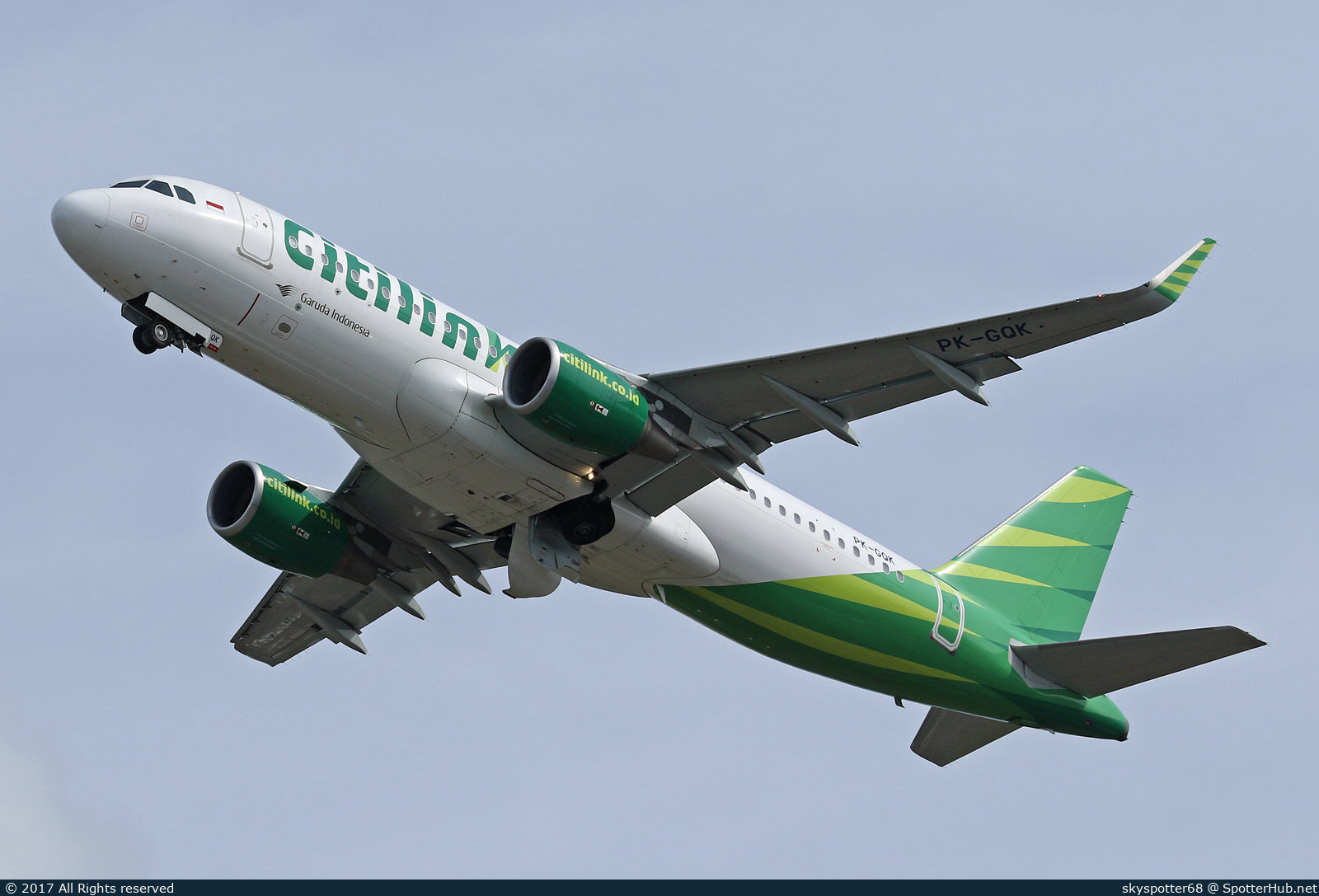 Photo of PK-GQK - Airbus A320-214 operated by Citilink