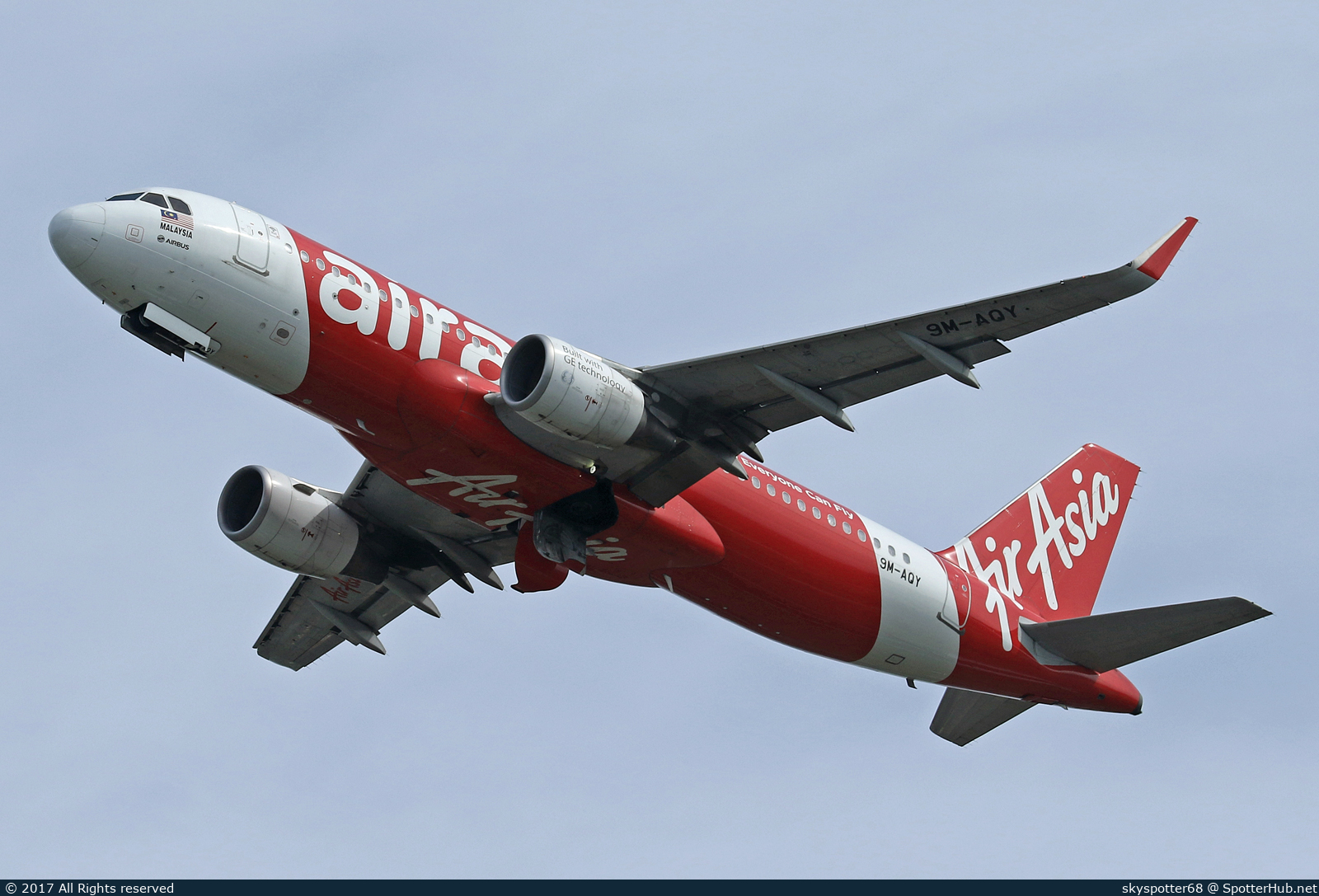 Photo of 9M-AQY - Airbus A320-216 operated by AirAsia