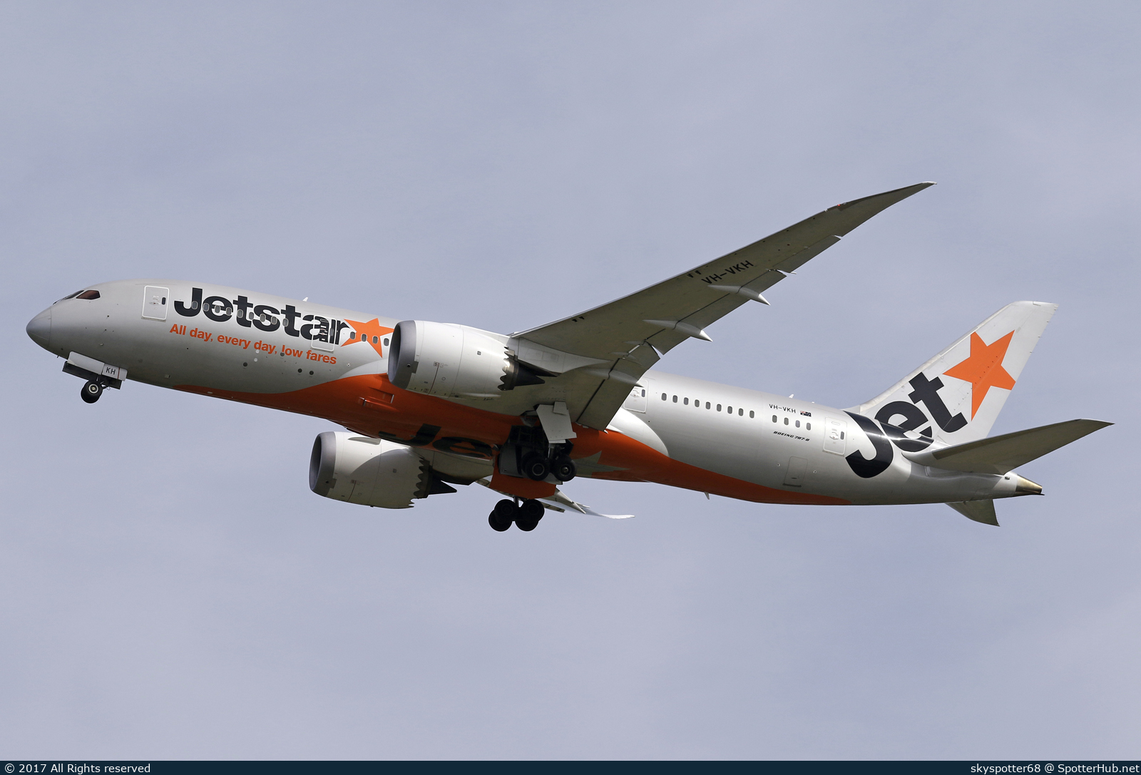 Photo of VH-VKH - Boeing 787-8 Dreamliner operated by Jetstar Airways