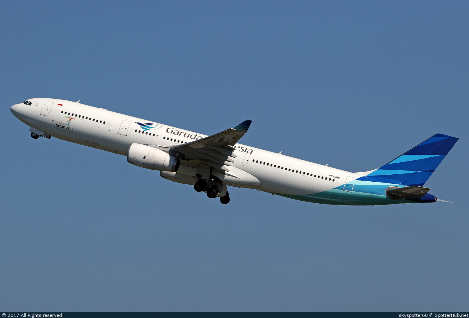 Photo of PK-GPU - Airbus A330-343 operated by Garuda Indonesia