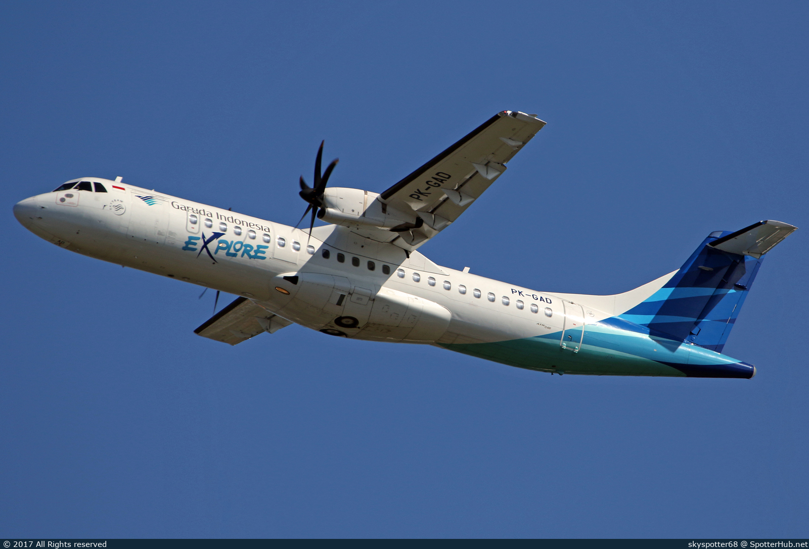Photo of PK-GAD - ATR 72-600 operated by Garuda Indonesia