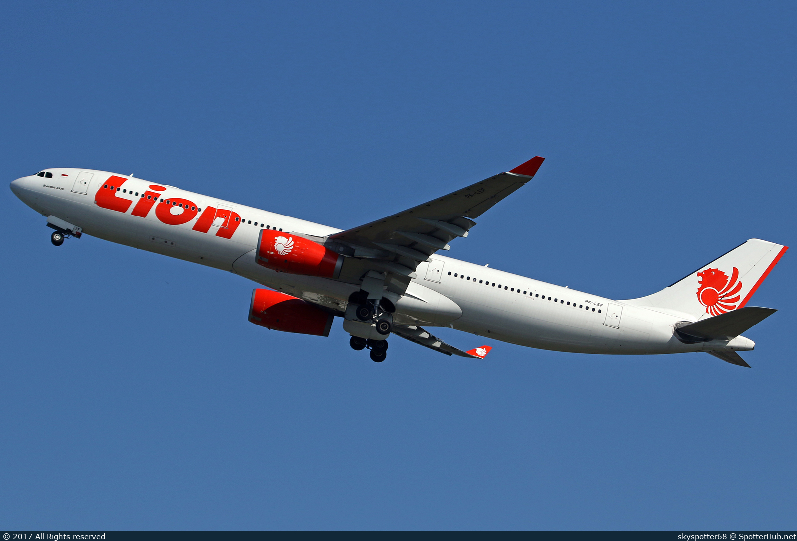 Photo of PK-LEF - Airbus A330-343 operated by Lion Air