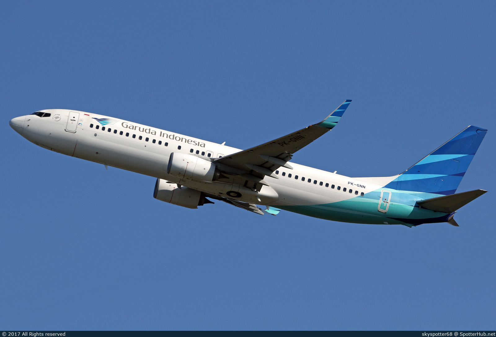 Photo of PK-GNN - Boeing 737-86N operated by Garuda Indonesia