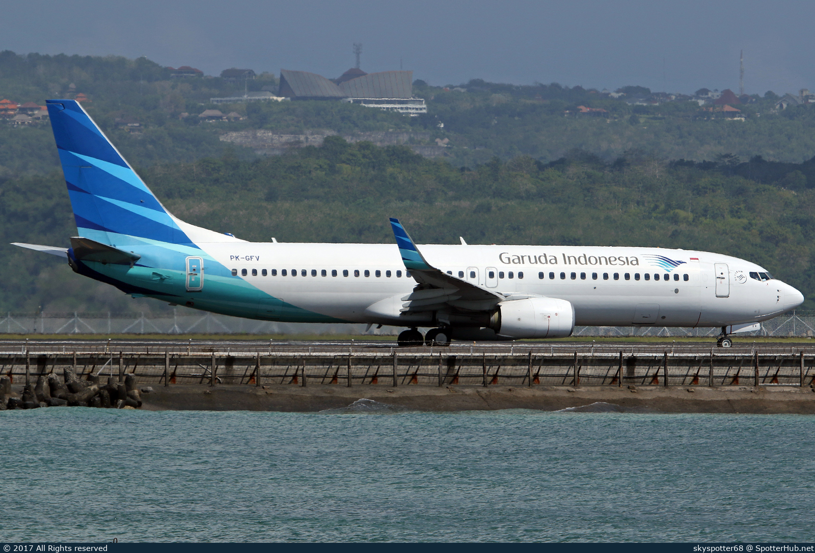 Photo of PK-GFV - Boeing 737-8U3 operated by Garuda Indonesia