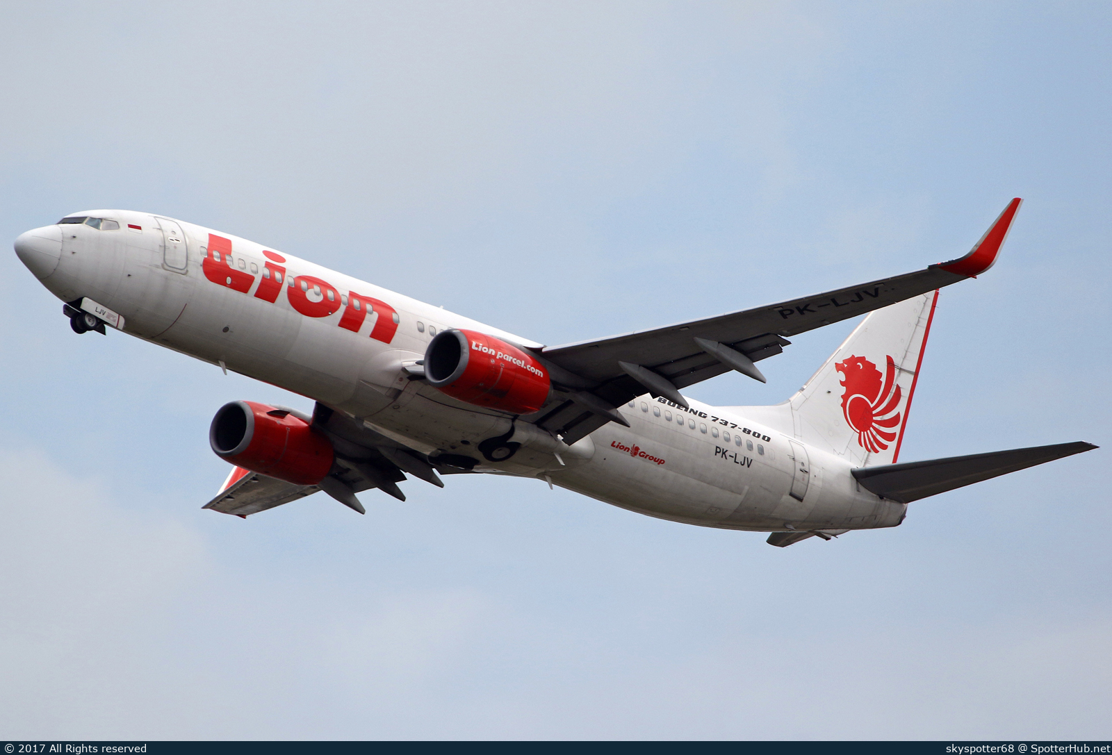Photo of PK-LJV - Boeing 737-8GP operated by Lion Air