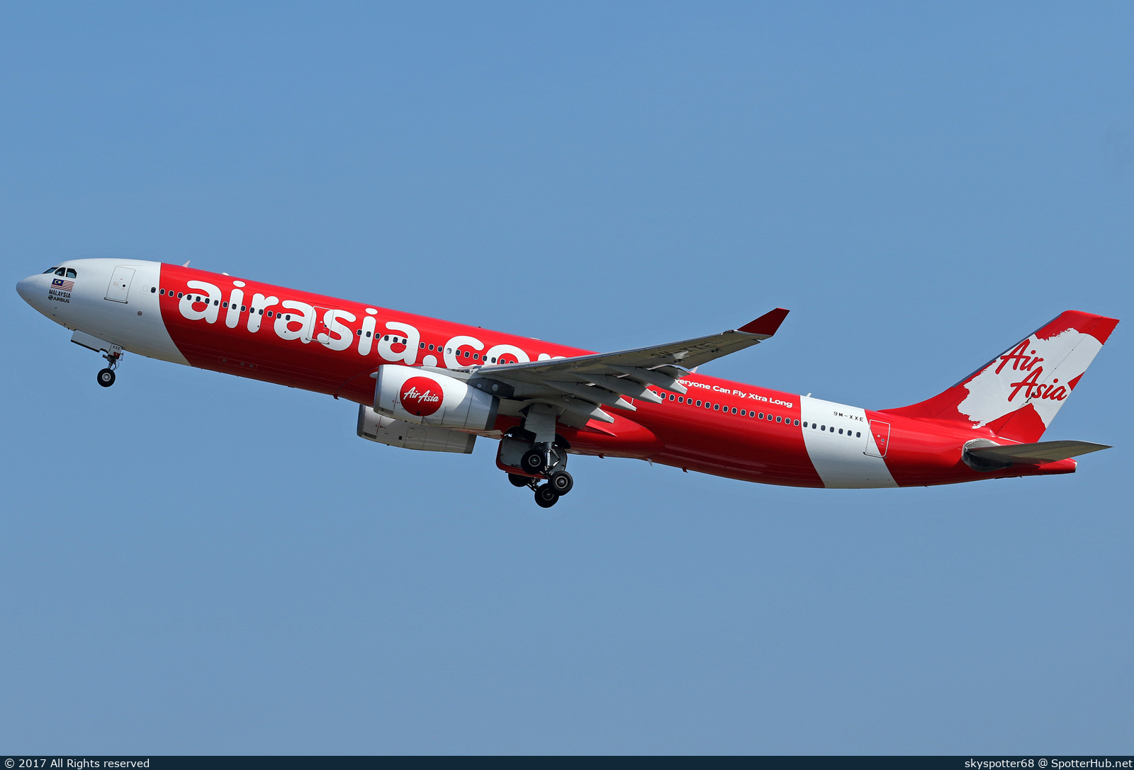 Photo of 9M-XXE - Airbus A330-343 operated by AirAsia X