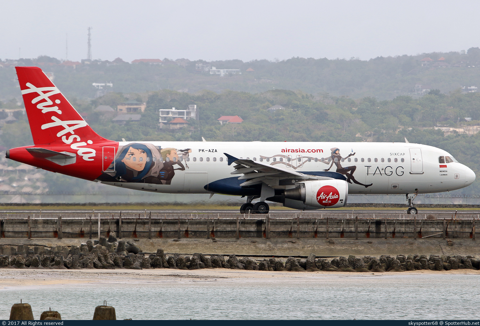 Photo of PK-AZA - Airbus A320-214 operated by Indonesia AirAsia