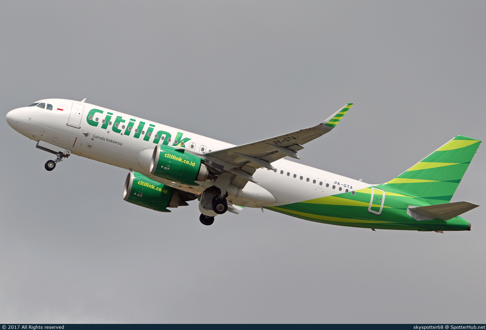 Photo of PK-GTA - Airbus A320-251N operated by Citilink