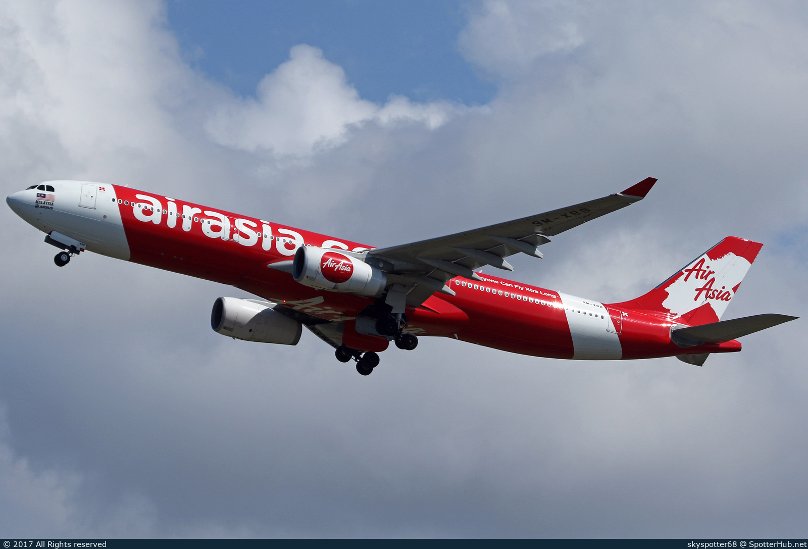 Photo of 9M-XBB - Airbus A330-343 operated by AirAsia X