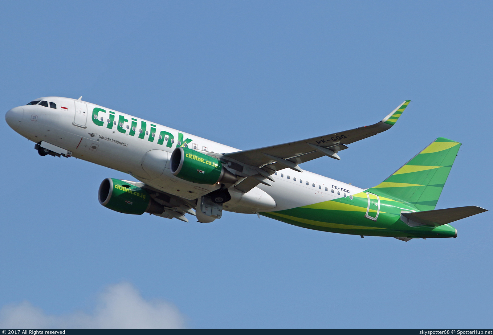 Photo of PK-GQQ - Airbus A320-214 operated by Citilink