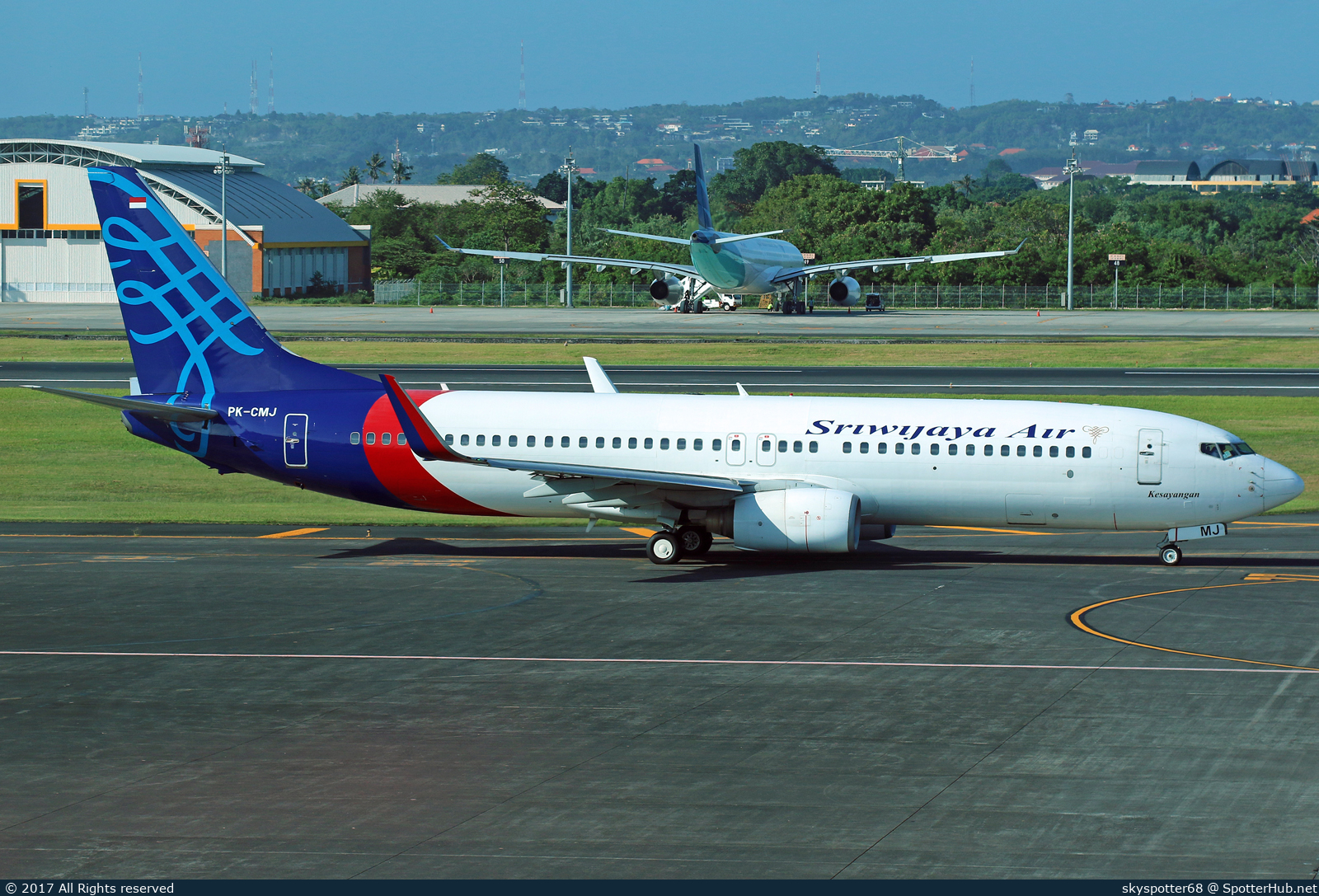 Photo of PK-CMJ - Boeing 737-85P operated by Sriwijaya Air