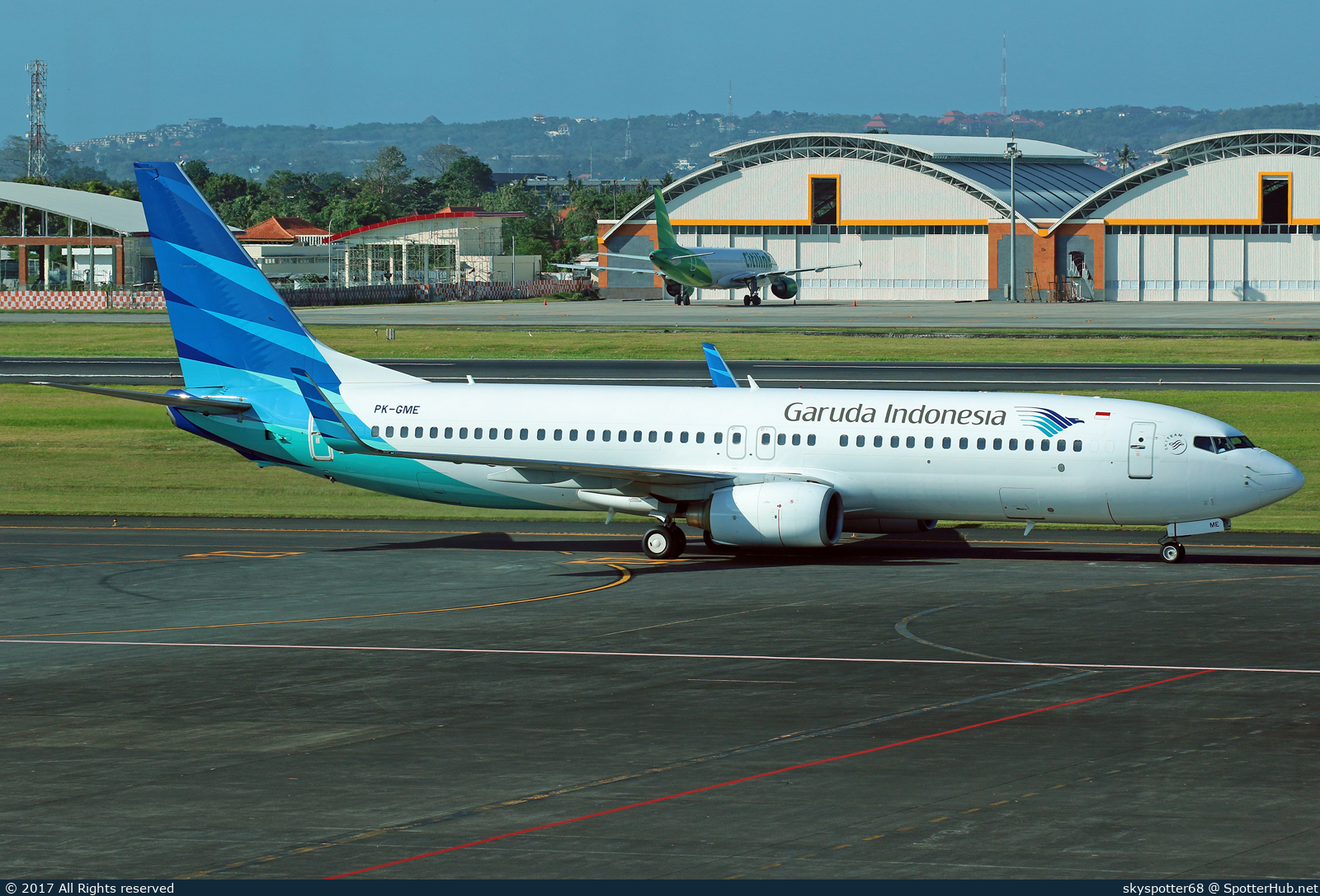 Photo of PK-GME - Boeing 737-8U3 operated by Garuda Indonesia