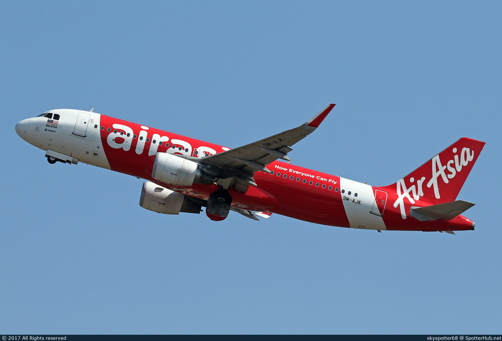 Photo of 9M-AJK - Airbus A320-216 operated by AirAsia