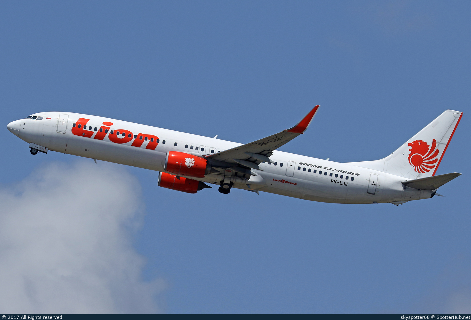 Photo of PK-LJJ - Boeing 737-9GP(ER) operated by Lion Air