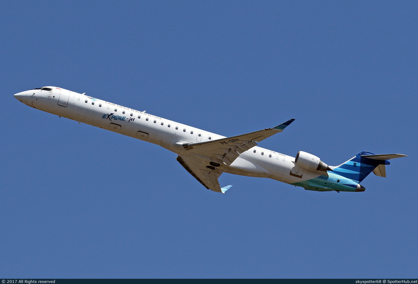 Photo of PK-GRH - Bombardier CRJ-1000ER operated by Garuda Indonesia