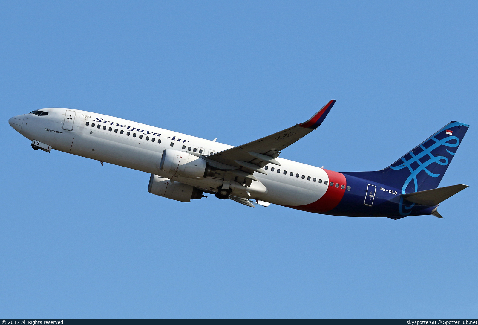 Photo of PK-CLS - Boeing 737-8K5 operated by Sriwijaya Air