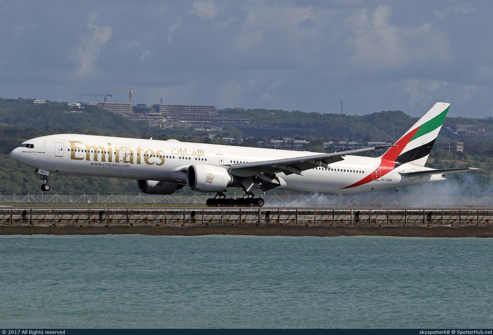 Photo of A6-EBA - Boeing 777-31H(ER) operated by Emirates