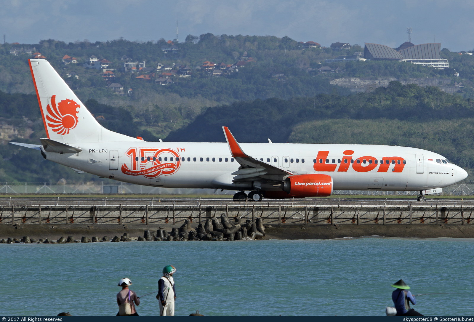Photo of PK-LPJ - Boeing 737-8GP operated by Lion Air